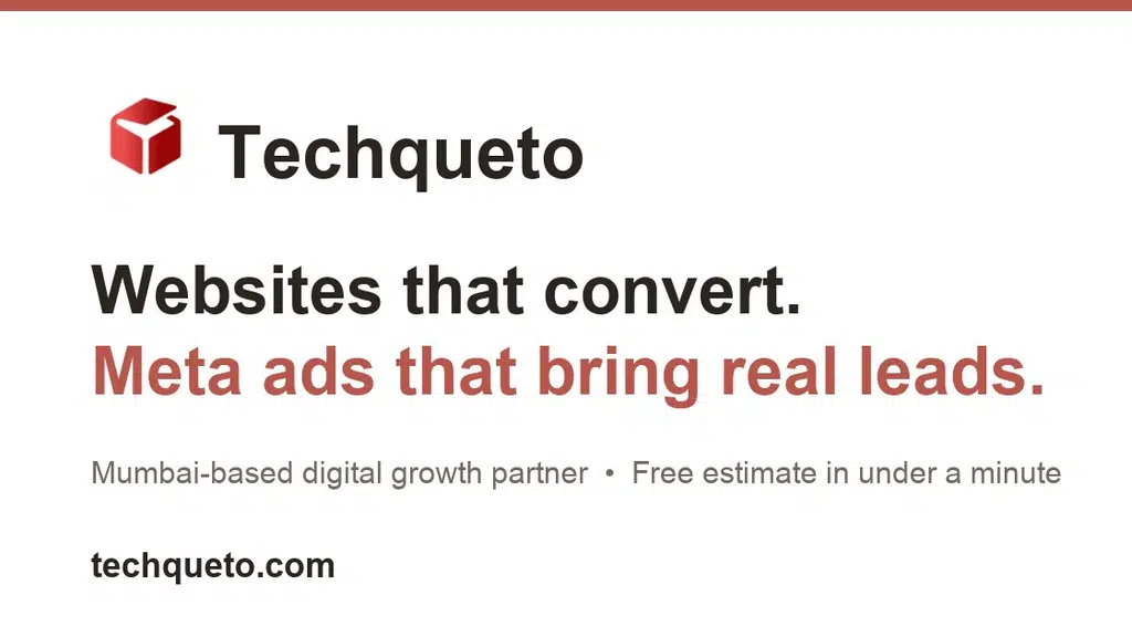 Techqueto | Business Website Development Company in Mumbai