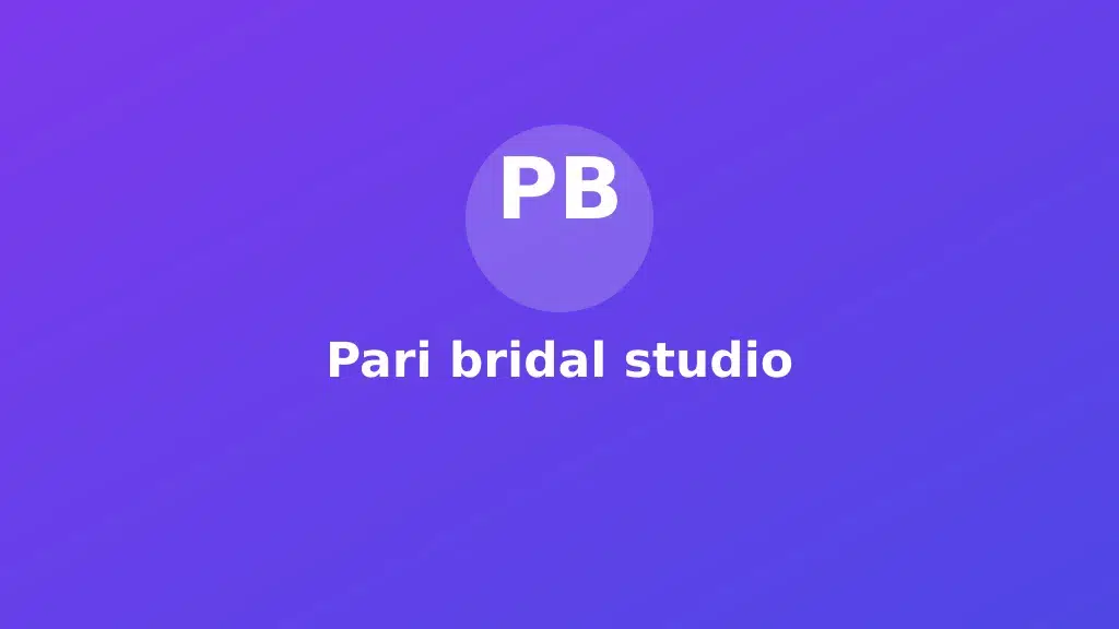 Pari bridal studio
