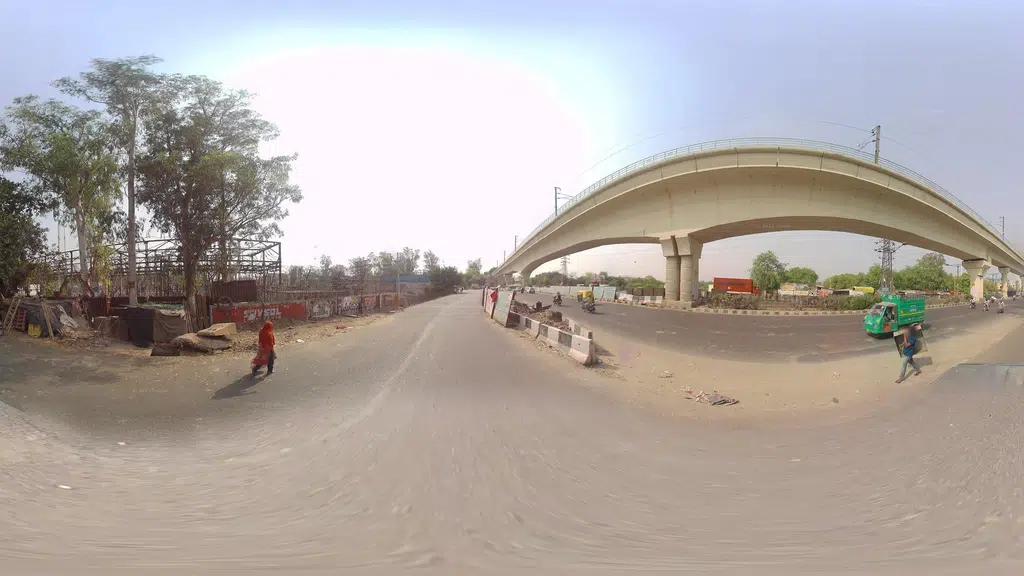 Nagloi Ward 43 Rail Neer Plant Bus Stop