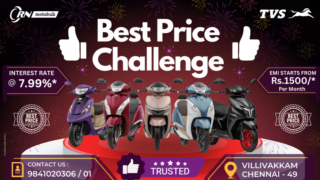 TVS RN Motohub Service Centre and Spare Parts