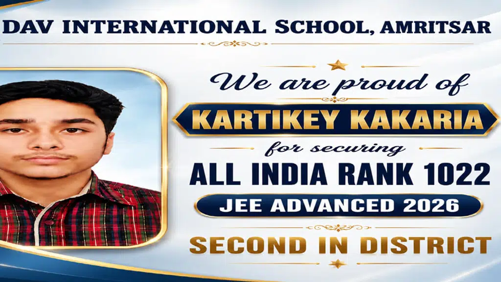 D.A.V INTERNATIONAL SCHOOL,verka Bye Pass,Asr.