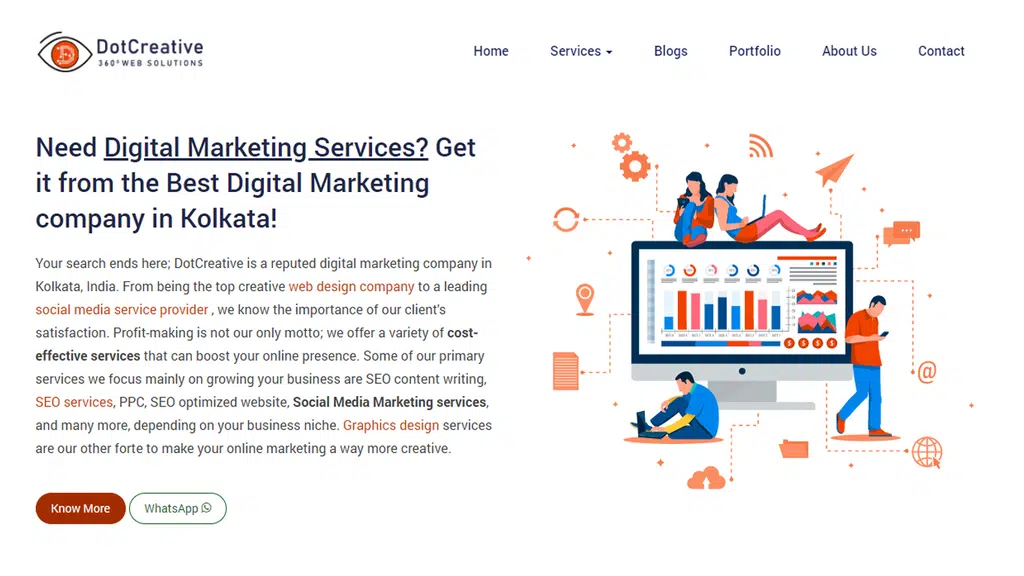 DotCreative - seo company  - Facebook marketing