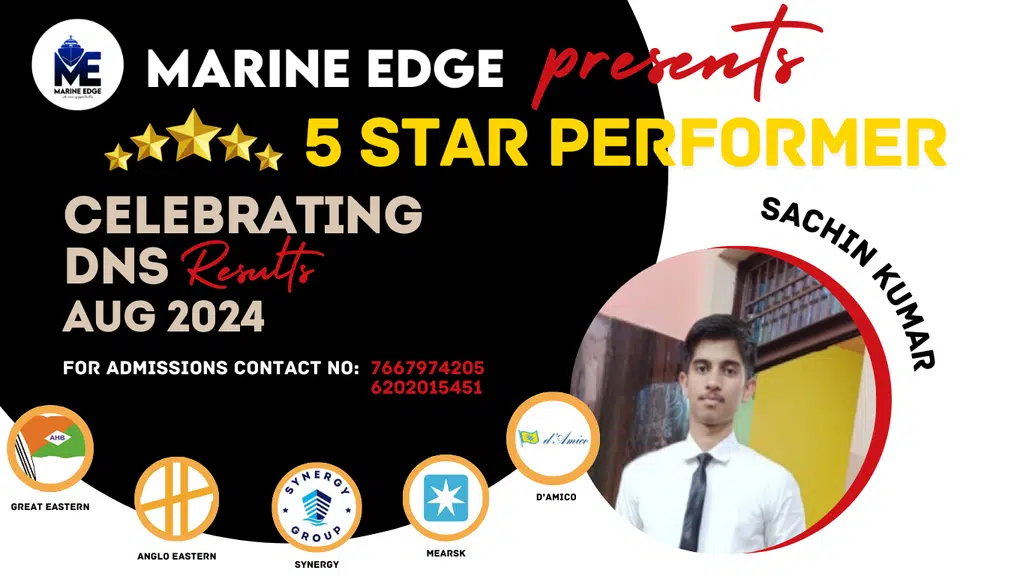 Marine Edge - Ace Merchant Navy, IMUCET & DNS Sponsorship
