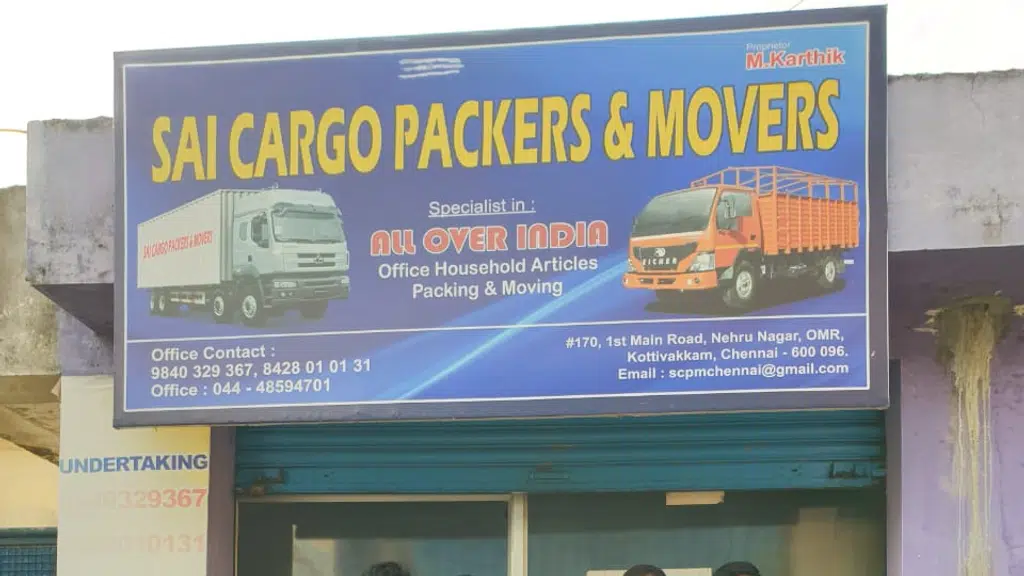 Sai Cargo Packers and Movers Chennai