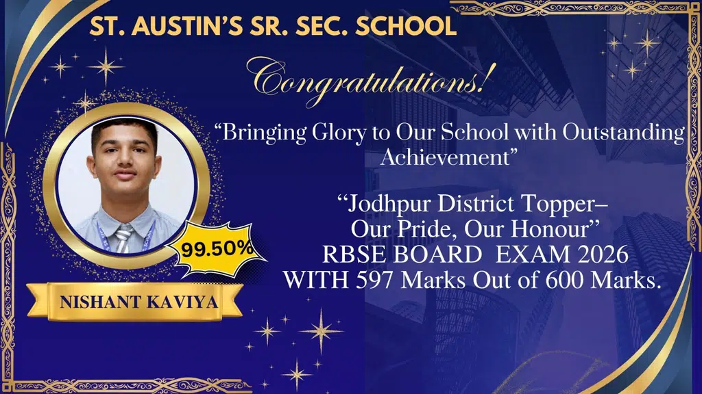 St Austin's Sr Sec School Jodhpur