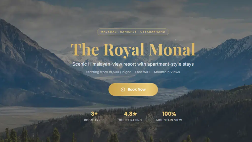 The Royal Monal, Majkhali, Ranikhet