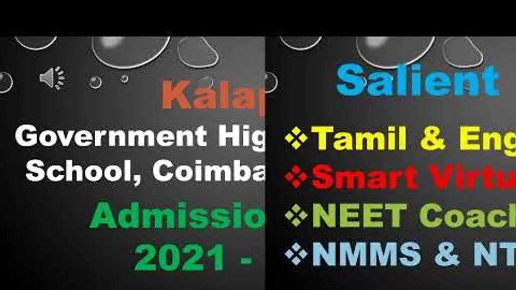Government Higher Secondary School, Kalapatti, Coimbatore