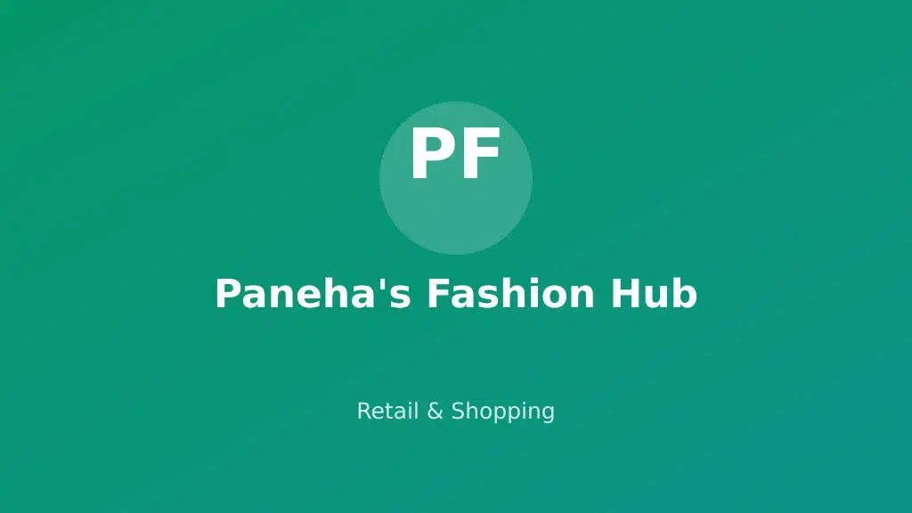 Paneha's Fashion Hub