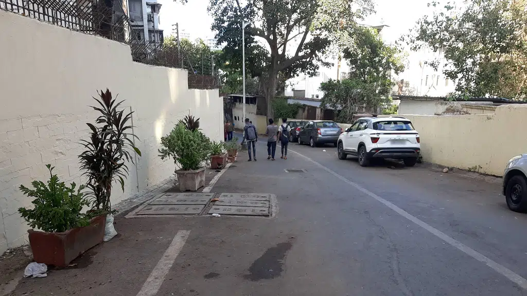 Upahar Building Parking Area