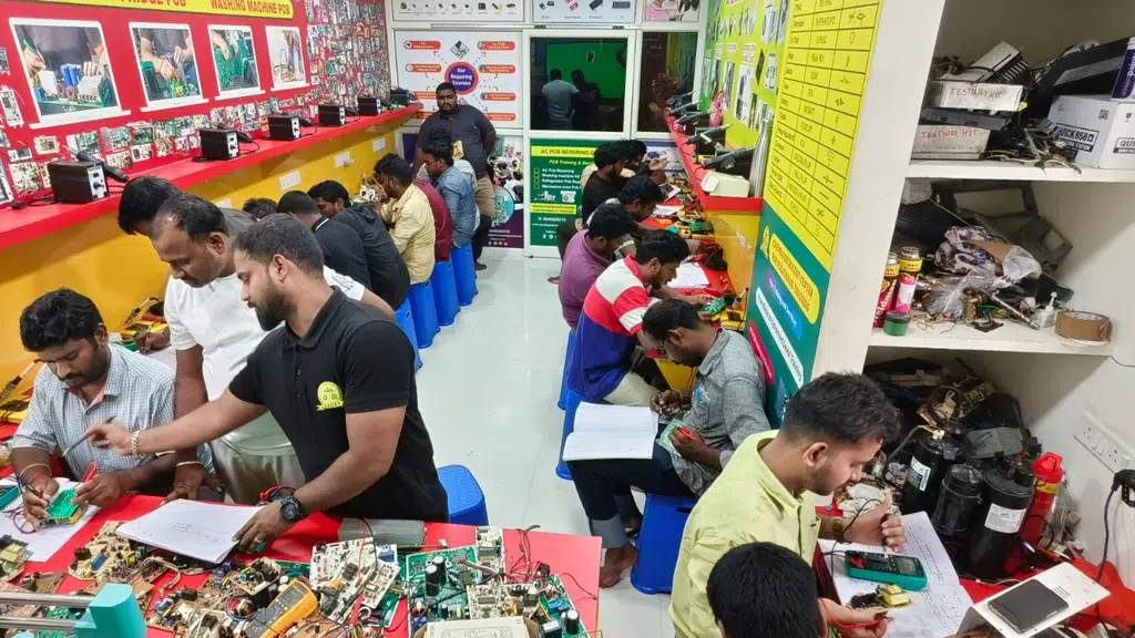 Non Inverter AC PCB Training & Inverter AC PCB Repairing Course Training
