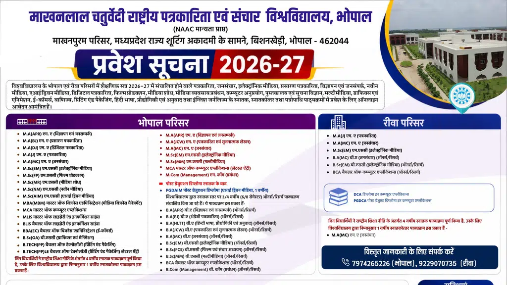 Karmveer Vidyapeeth Campus Khandwa, MCU