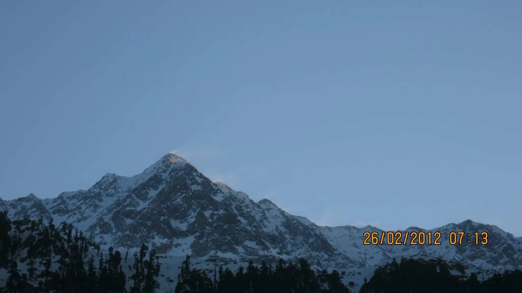 Triund top camping and lodge