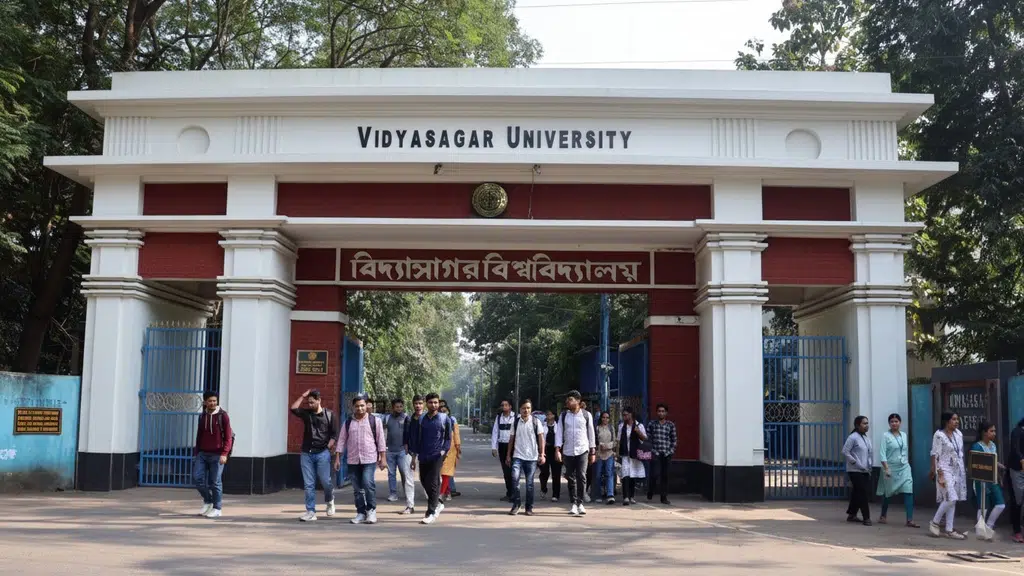 Vidyasagar University Gate No. 1