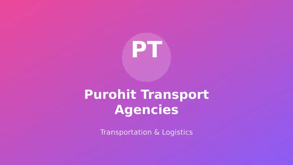 Purohit Transport Agencies