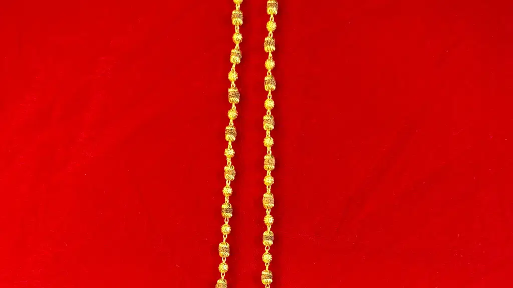 Om imitation jewellery