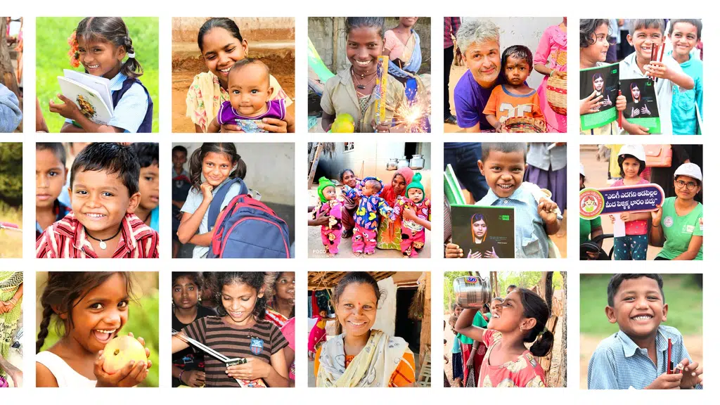 People Helping Children
