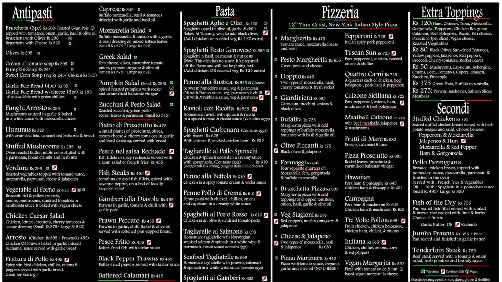 tuscany gardens restaurant