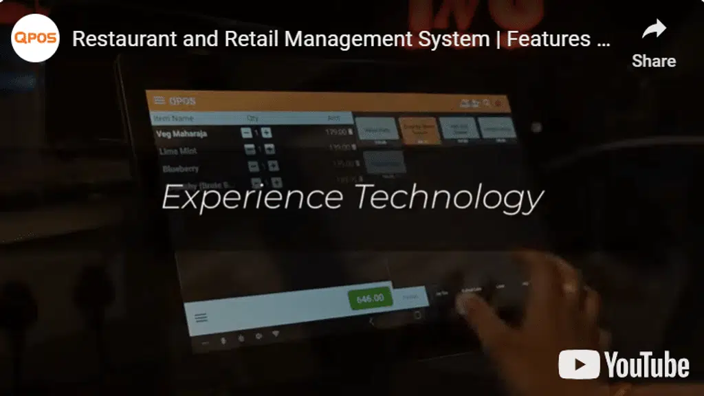 QPOS | Restaurant Billing Software | Delhi