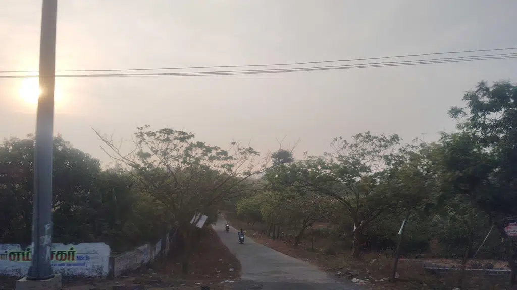 New Kalpakkam Bus stop