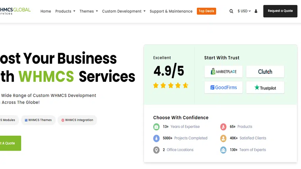 WHMCS Global Services | WHMCS Development Company USA, UK, India