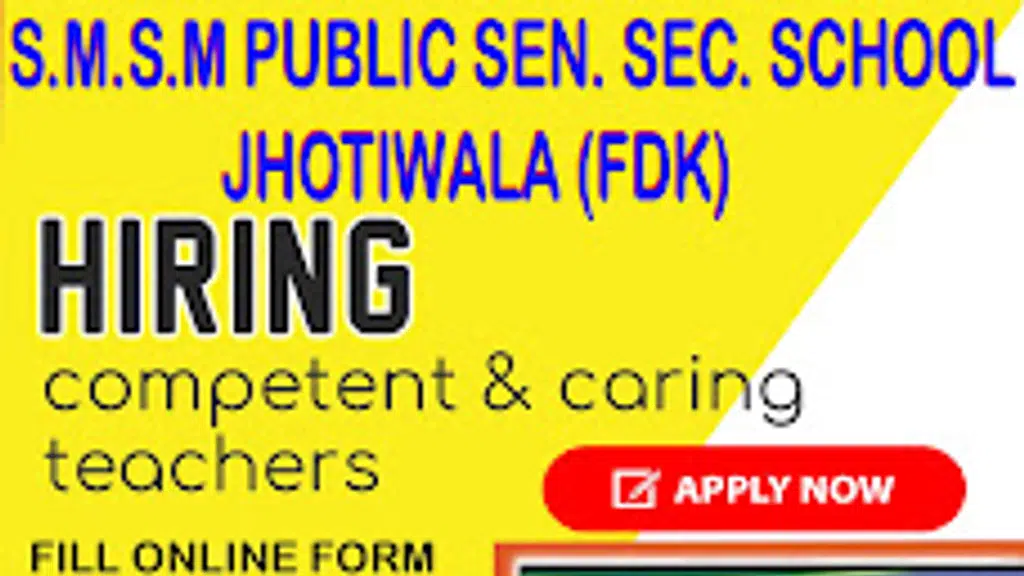 SMSM Public Sen Sec School Jhotiwala - Faridkot