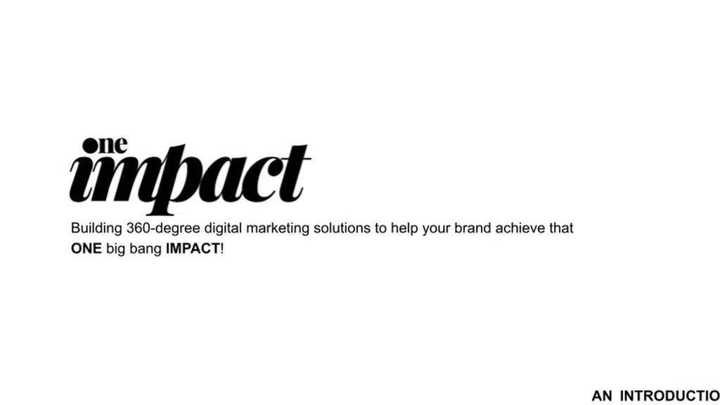 One Impact - Digital Marketing Agency