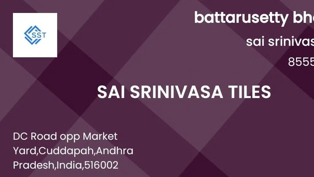Sai Srinivasa  Tiles & Sanitary
