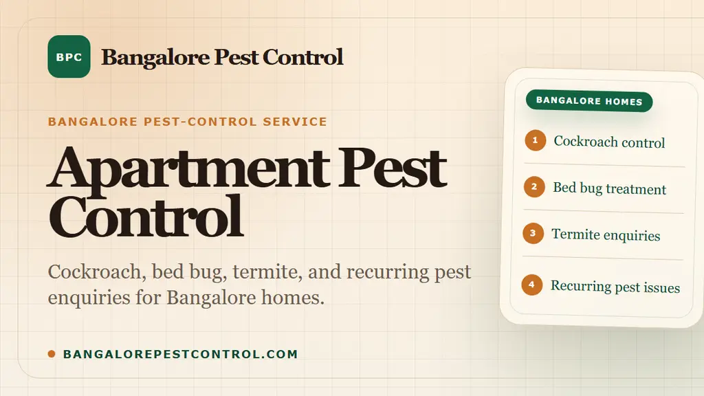 Bangalore Pest Control