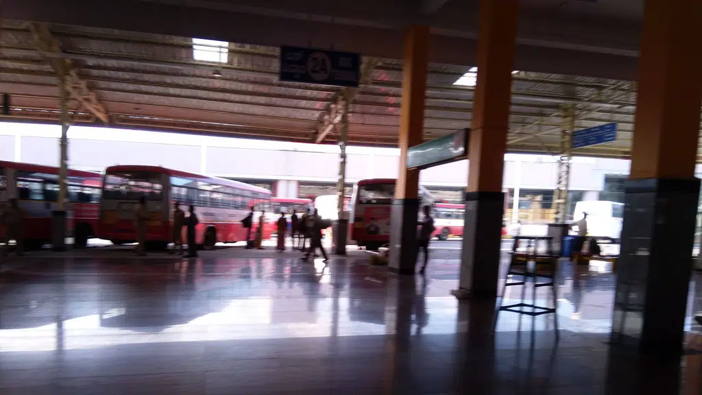 KSRTC Terminal Platform 1