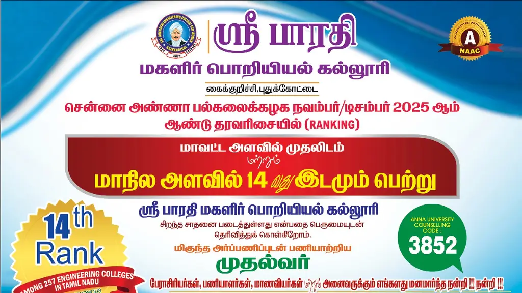 Sri bharathi institution pudukottai