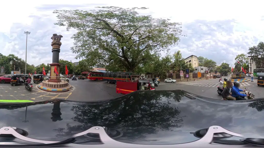 Thane court parking area