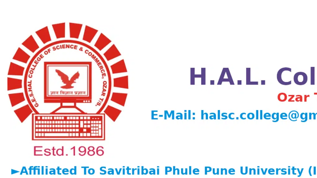 HAL College of Science & Commerce, Ozar