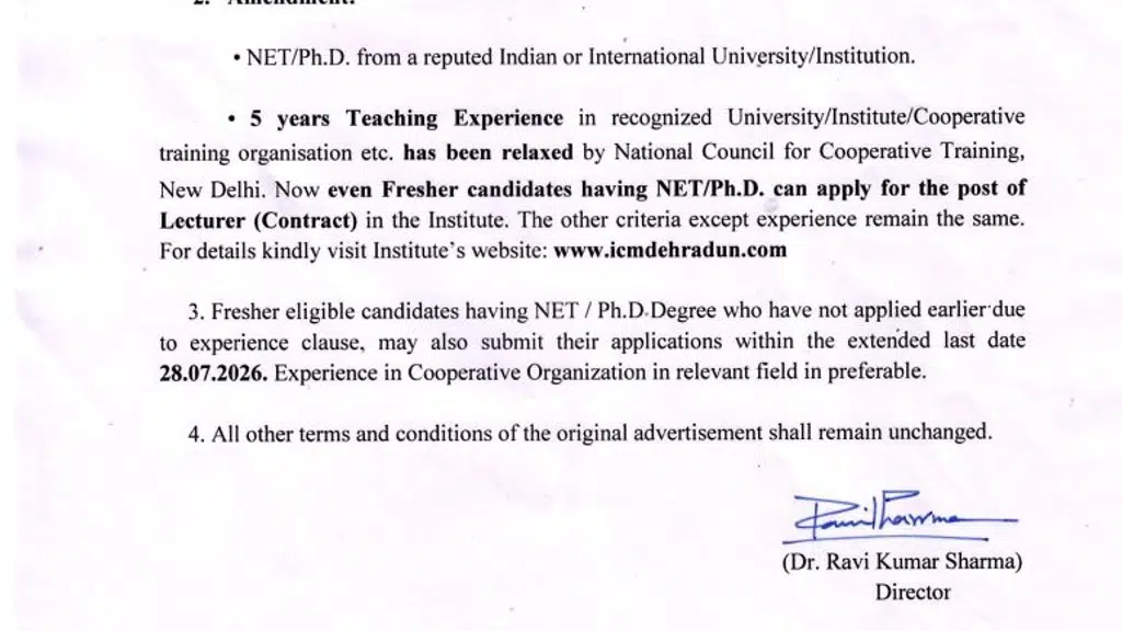 ICM,Dehradun