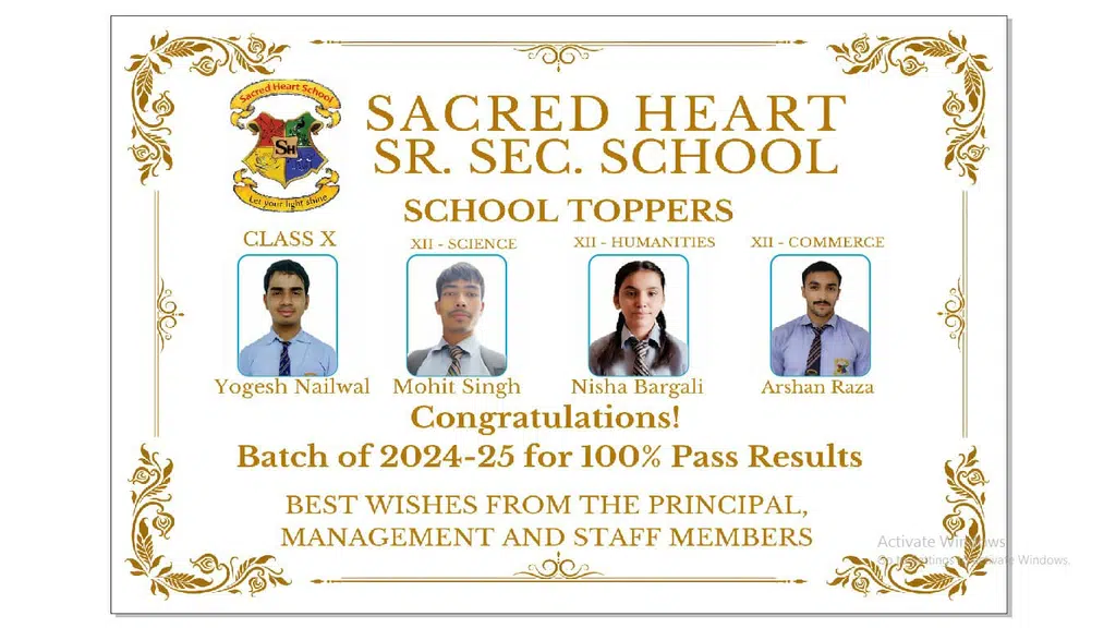 Sacred Heart Senior Secondary School