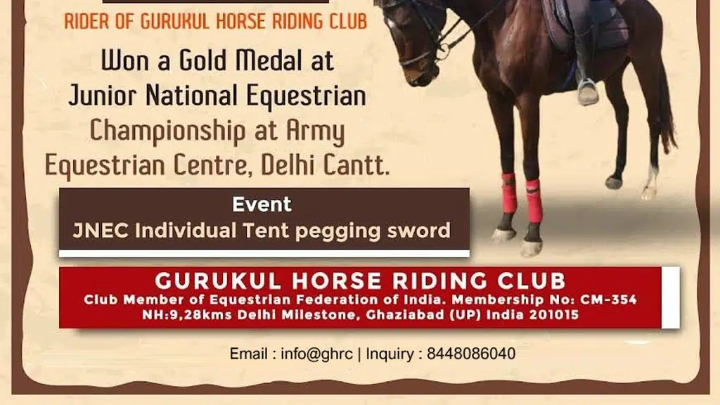 Gurukul Horse Riding Club - GHRC