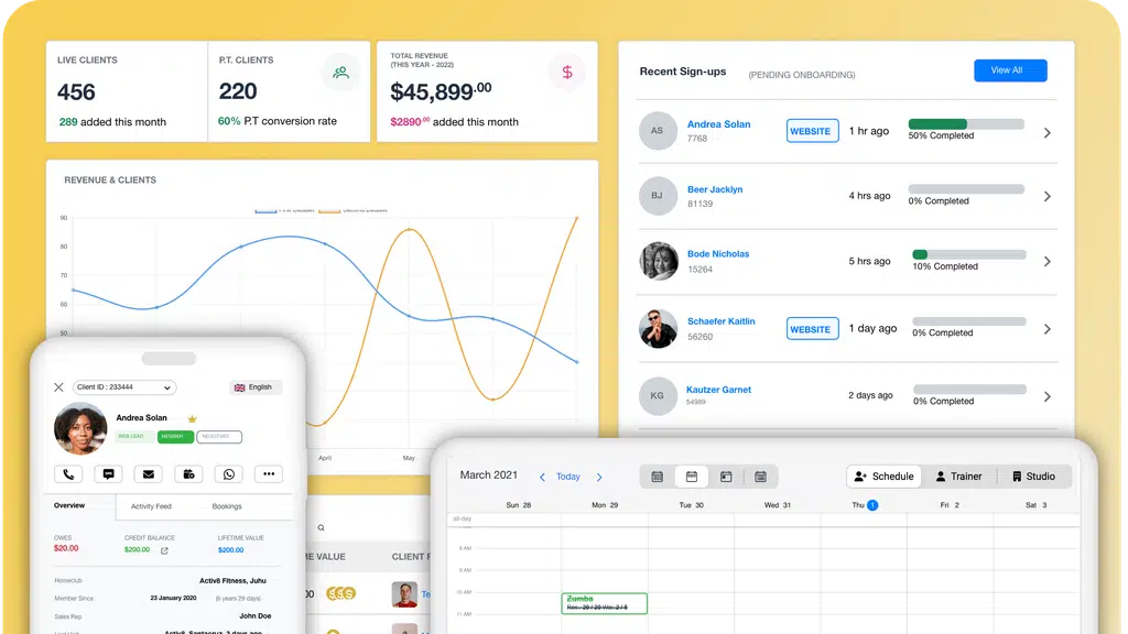Fitness Force Club Management Software
