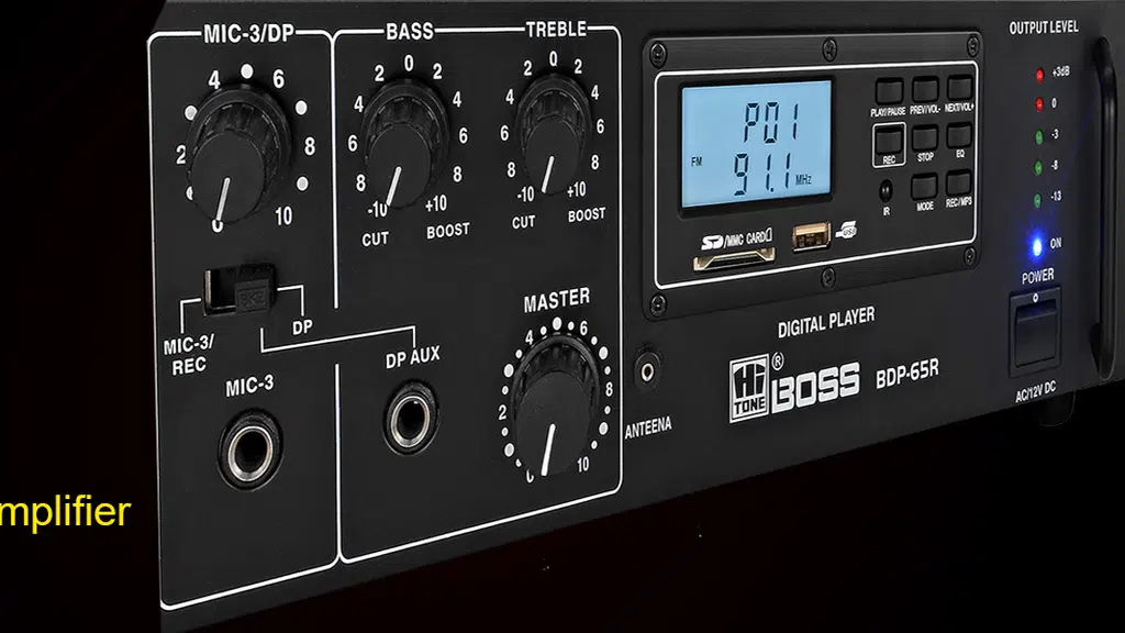 Hi Tone Boss Public Address System