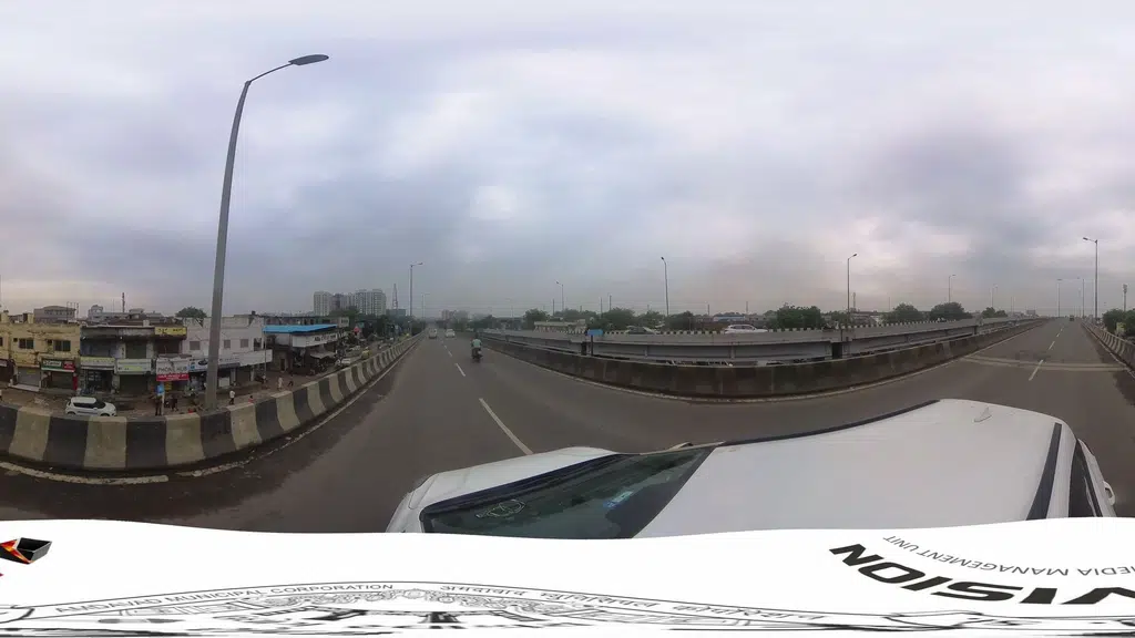 Narol flyover AMC parking