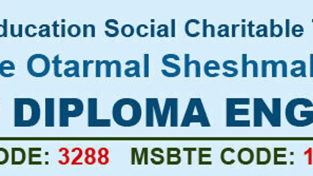 Shet Shree Otarmal Sheshmal Parmar college of Diploma Engineering