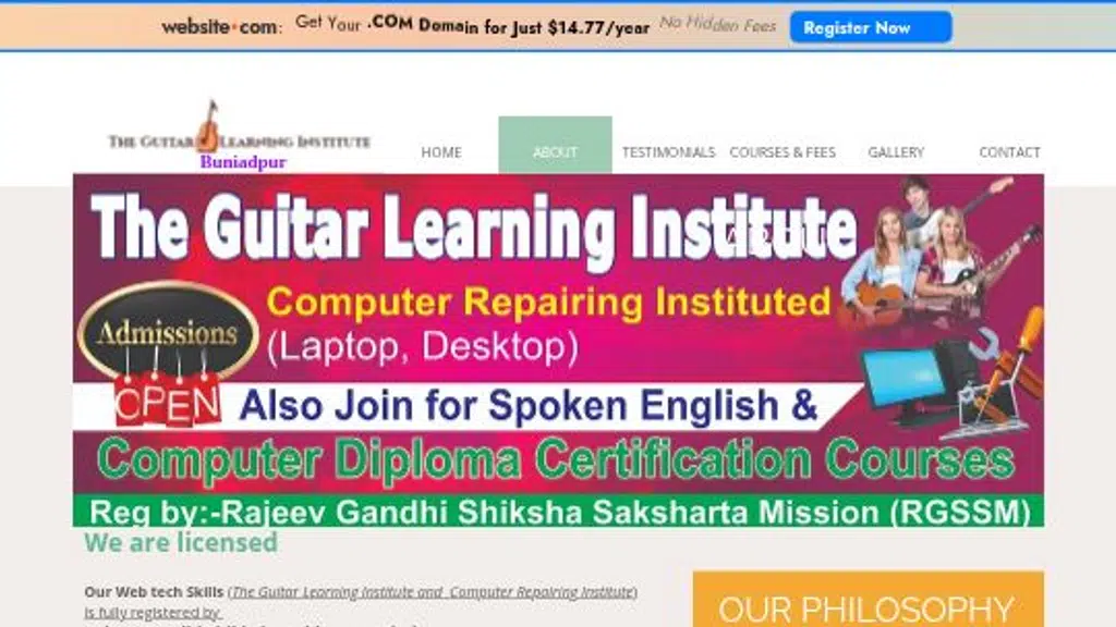 The Guitar Learning Institute at Buniadpur