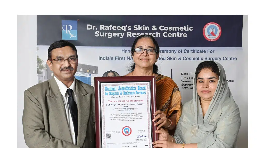 India's First NABH Accredited Skin & Cosmetic Surgery Centre