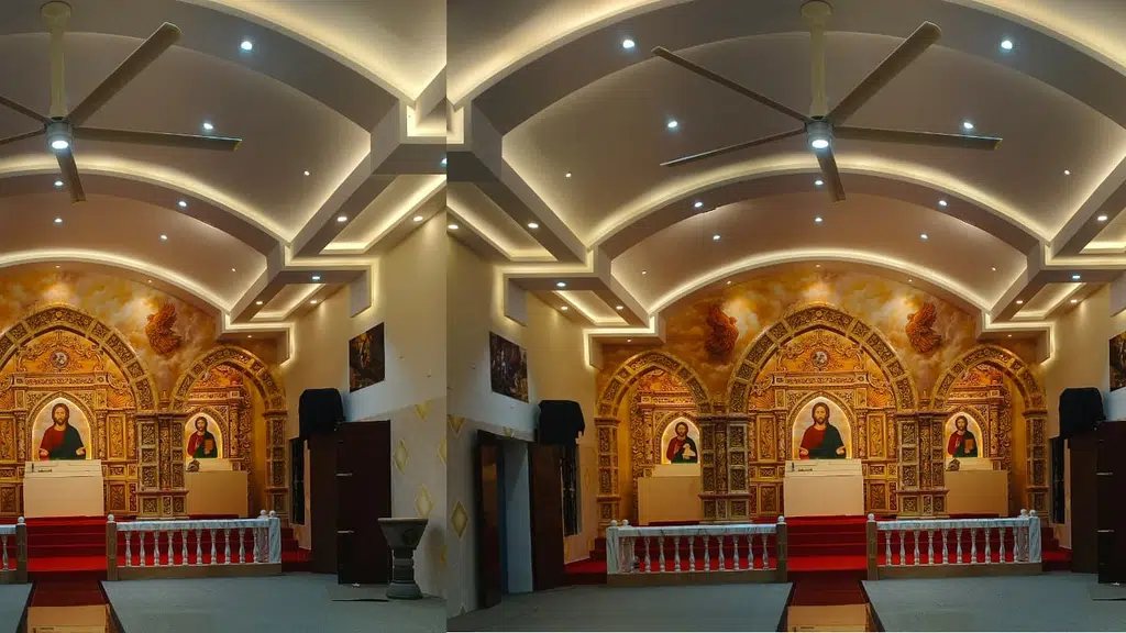 St. George Orthodox Syrian Church, Kaithaparambu , Adoor, Pathanamthitta