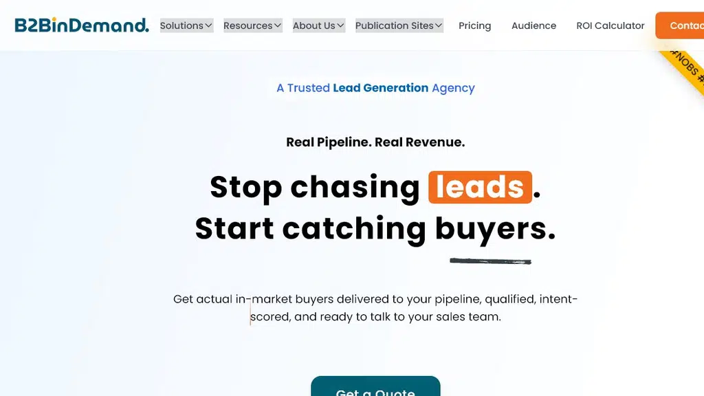 B2B inDemand - B2B Lead Generation Services Provider Company