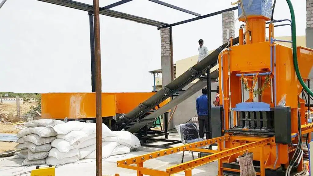 AGF Concrete Block Machine