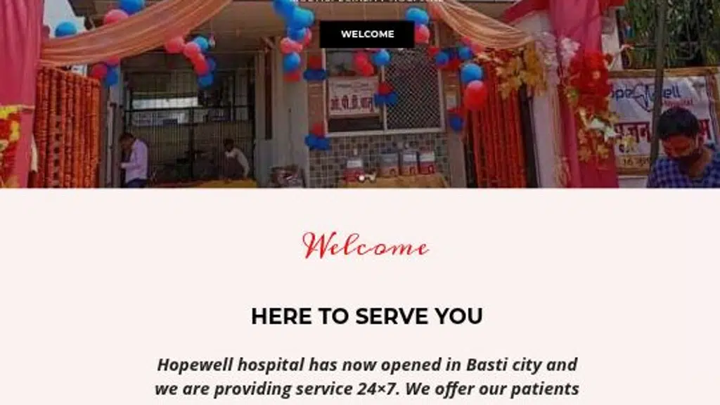 HopeWell Hospital Basti