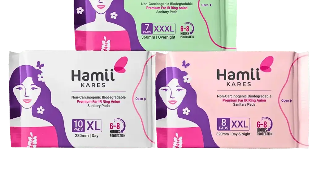 Hamii Kares Organic Sanitary Napkins