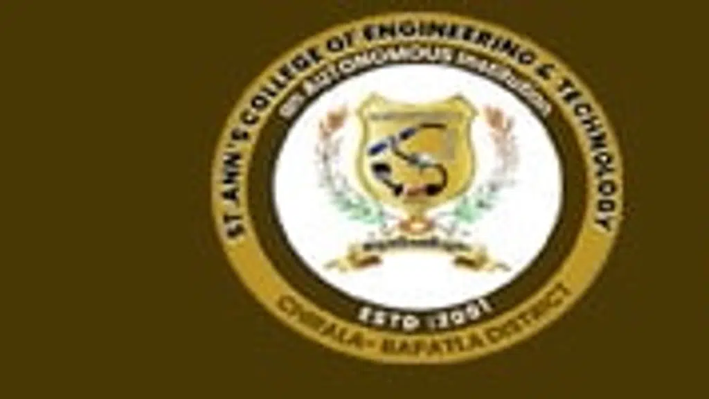 St. Ann's College of Engineering & Technology: Chirala