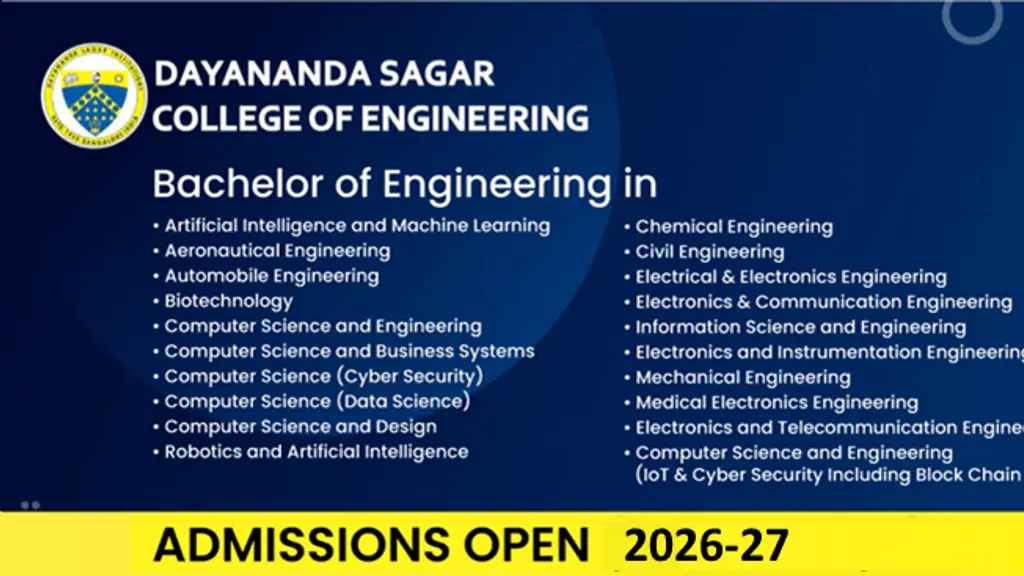Dayananda Sagar College of Engineering