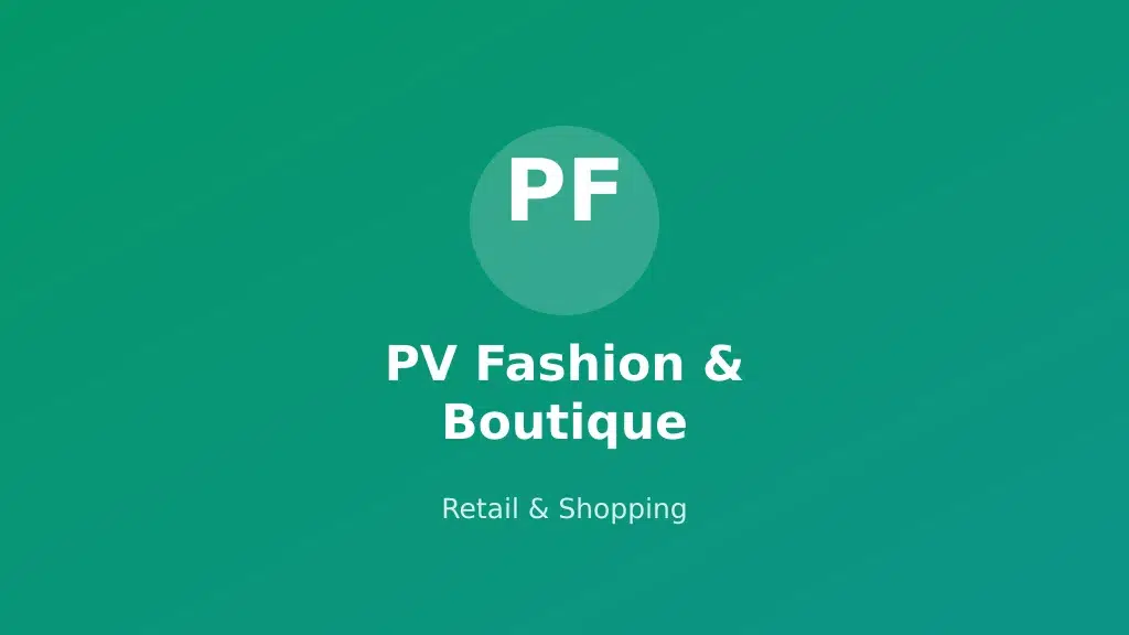 PV Fashion & Boutique