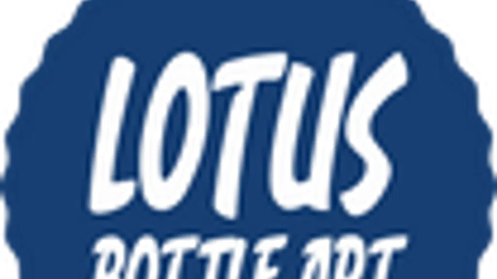 Lotus Bottle Art